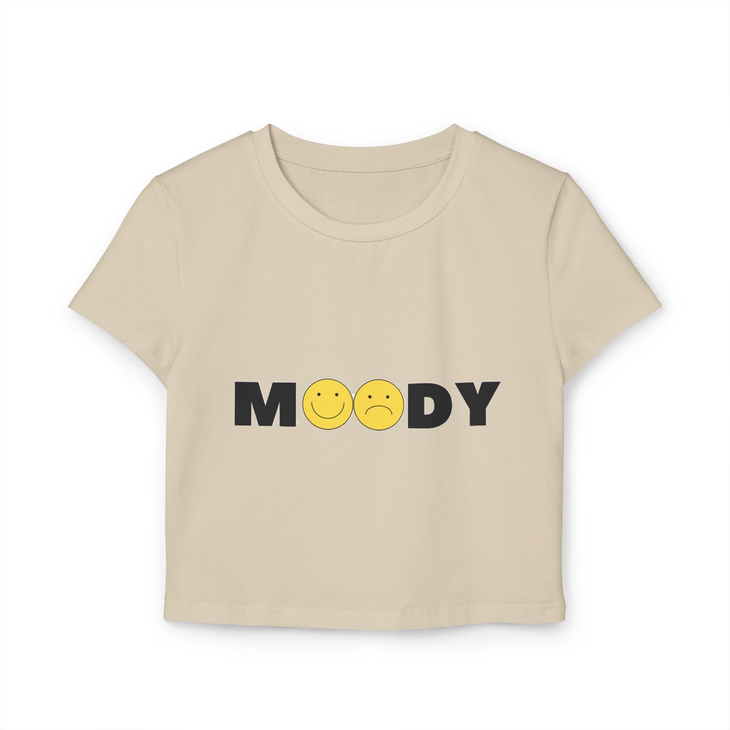 Moody Baby Cropped T shirt