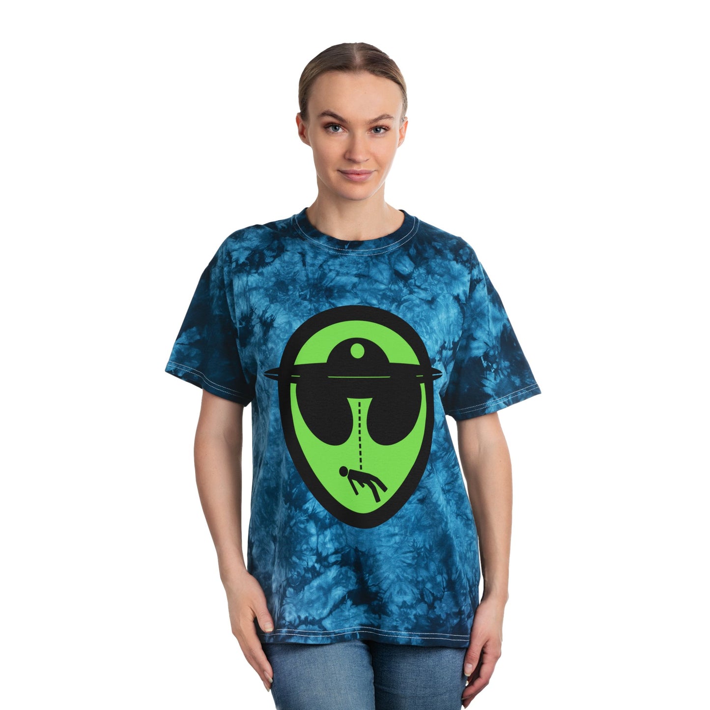 'OUTERVERSE' Tie-Dye T Shirt