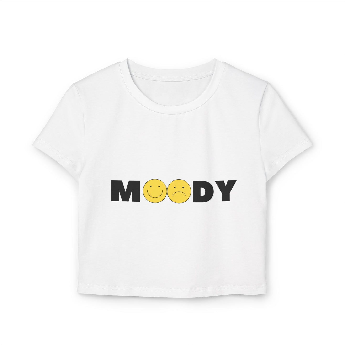 Moody Baby Cropped T shirt