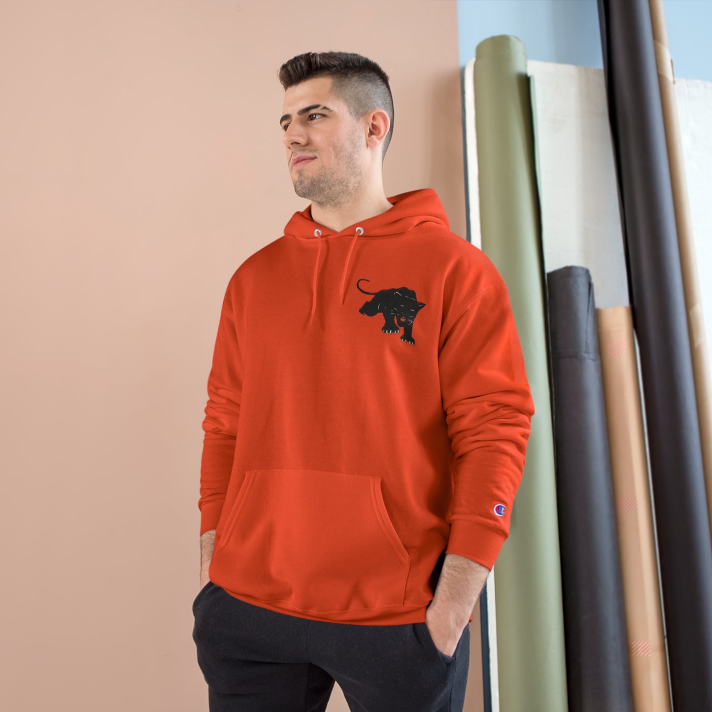 Diasporic Love Collection Champion Branded Hoodie