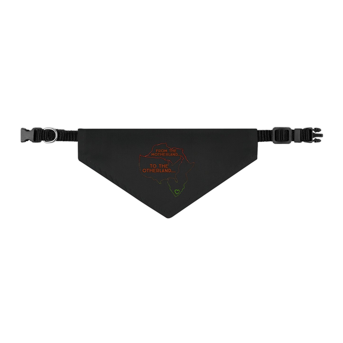 Diasporic Love Collection Pet Bandana Collar