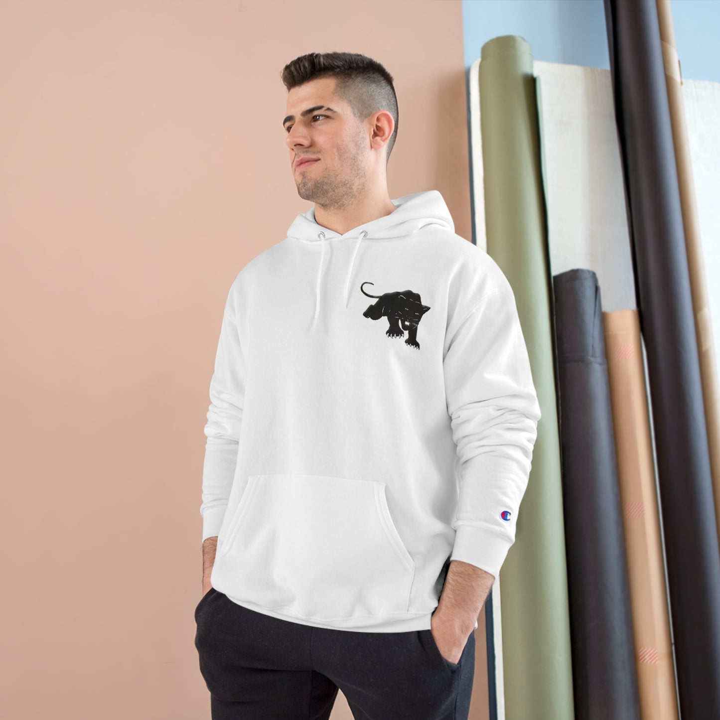 Diasporic Love Collection Champion Branded Hoodie