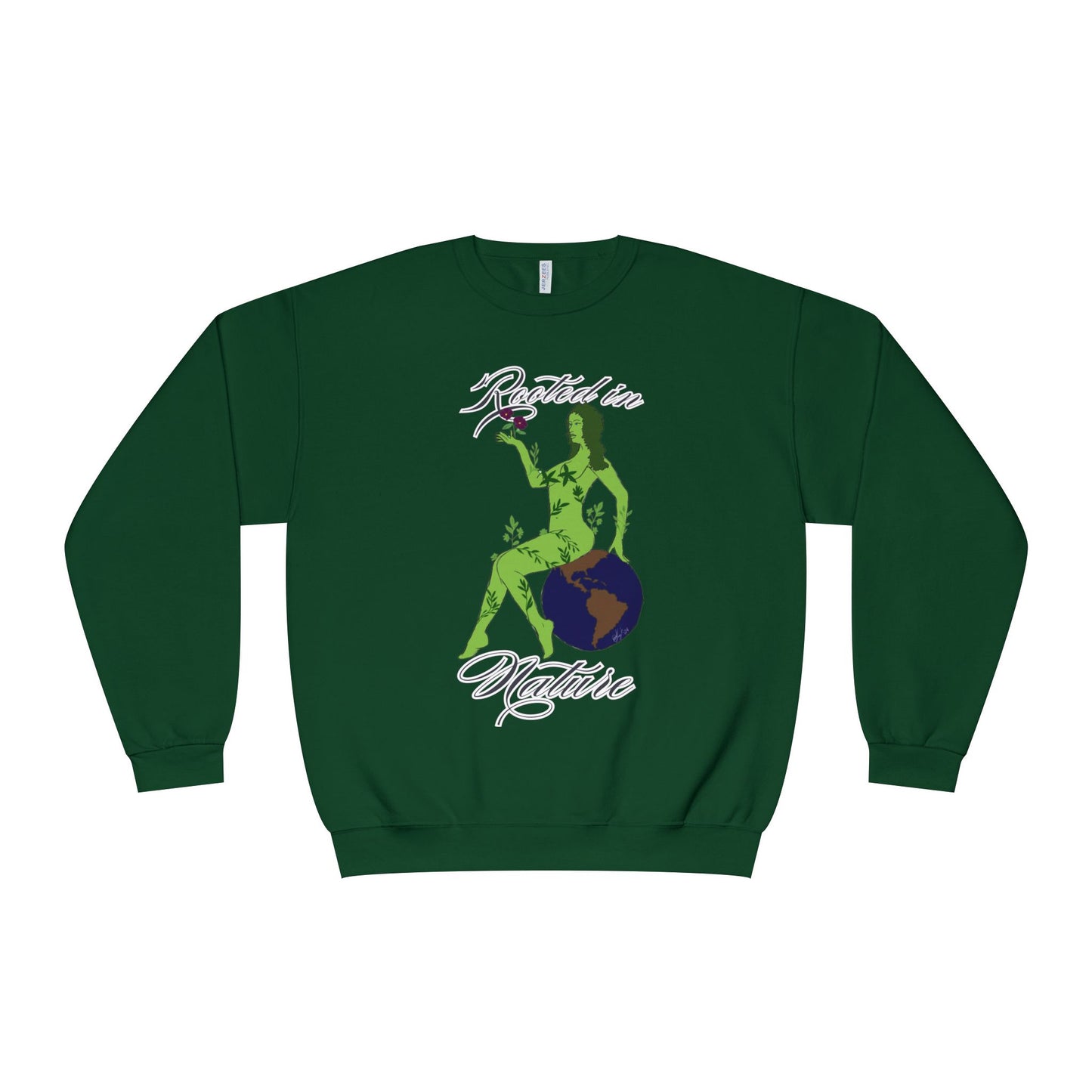 'Rooted in Nature' Crew Neck Sweatshirt