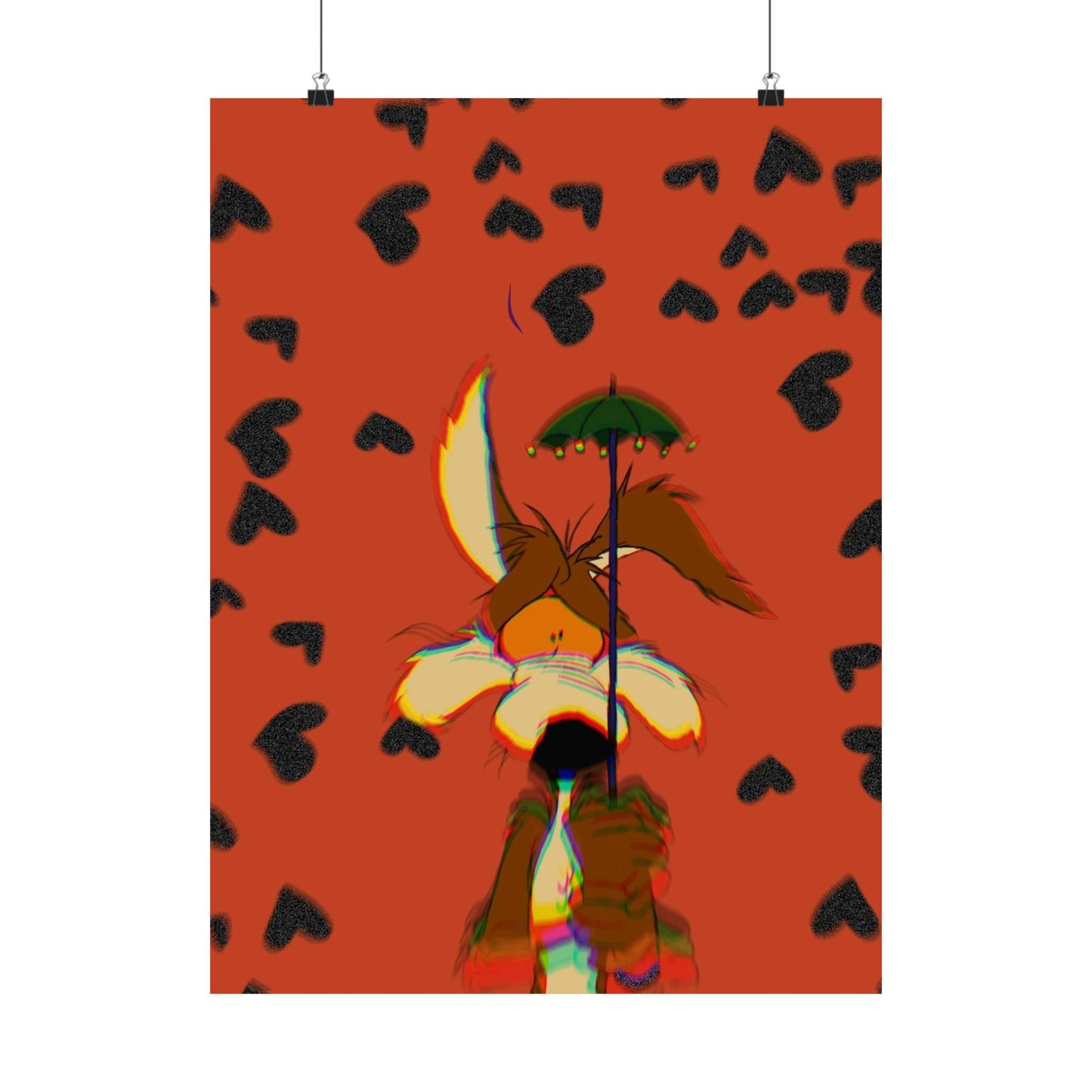 Love in the Air, Coyote in Despair Poster
