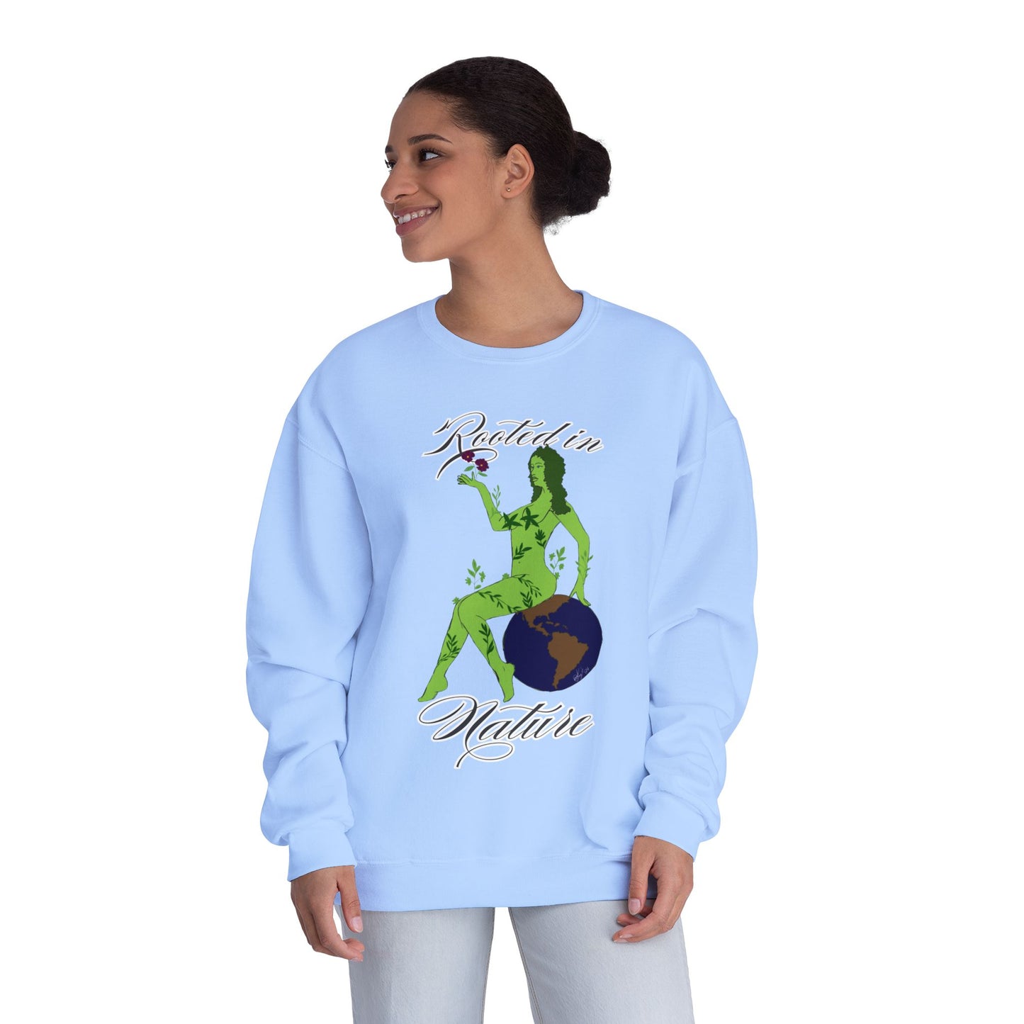 'Rooted in Nature' Crew Neck Sweatshirt