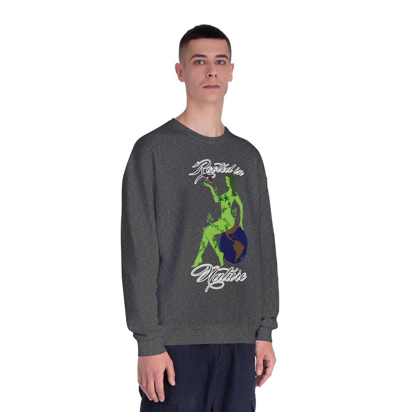 'Rooted in Nature' Crew Neck Sweatshirt