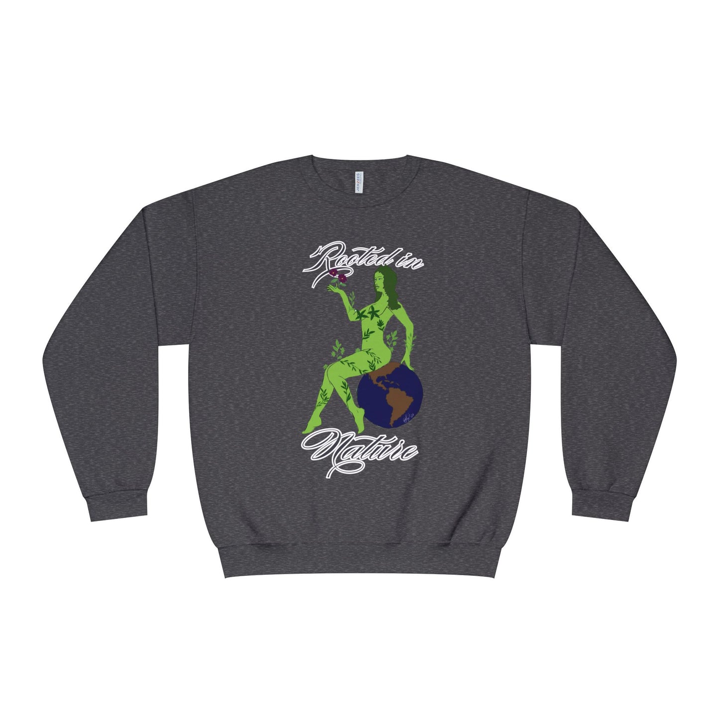 'Rooted in Nature' Crew Neck Sweatshirt