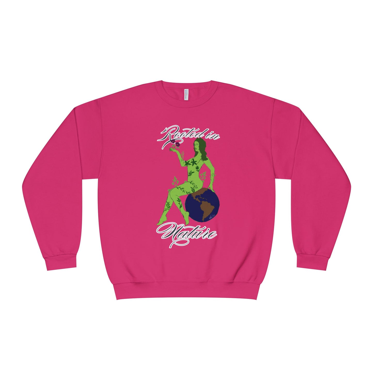 'Rooted in Nature' Crew Neck Sweatshirt