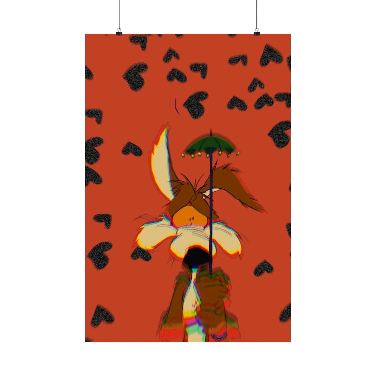 Love in the Air, Coyote in Despair Poster