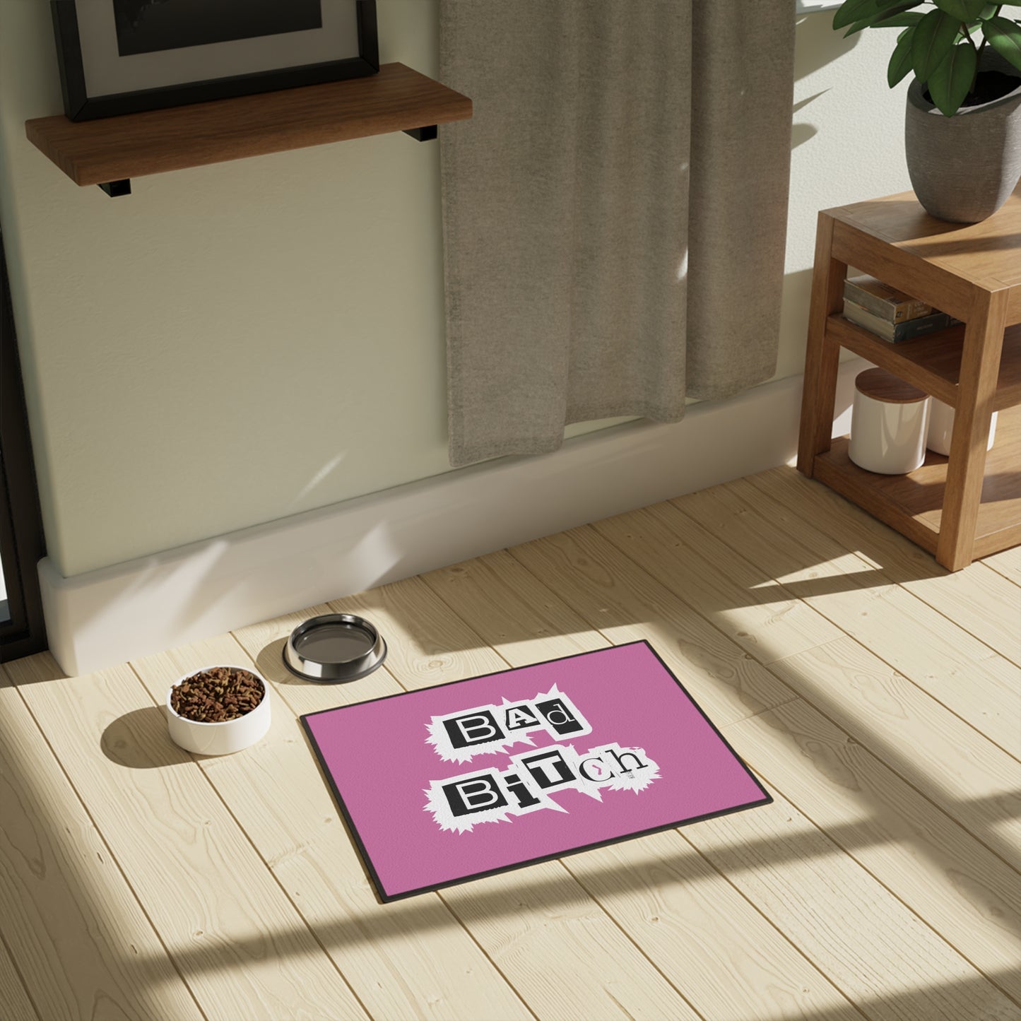 Bad Bitch Pet Food Mat