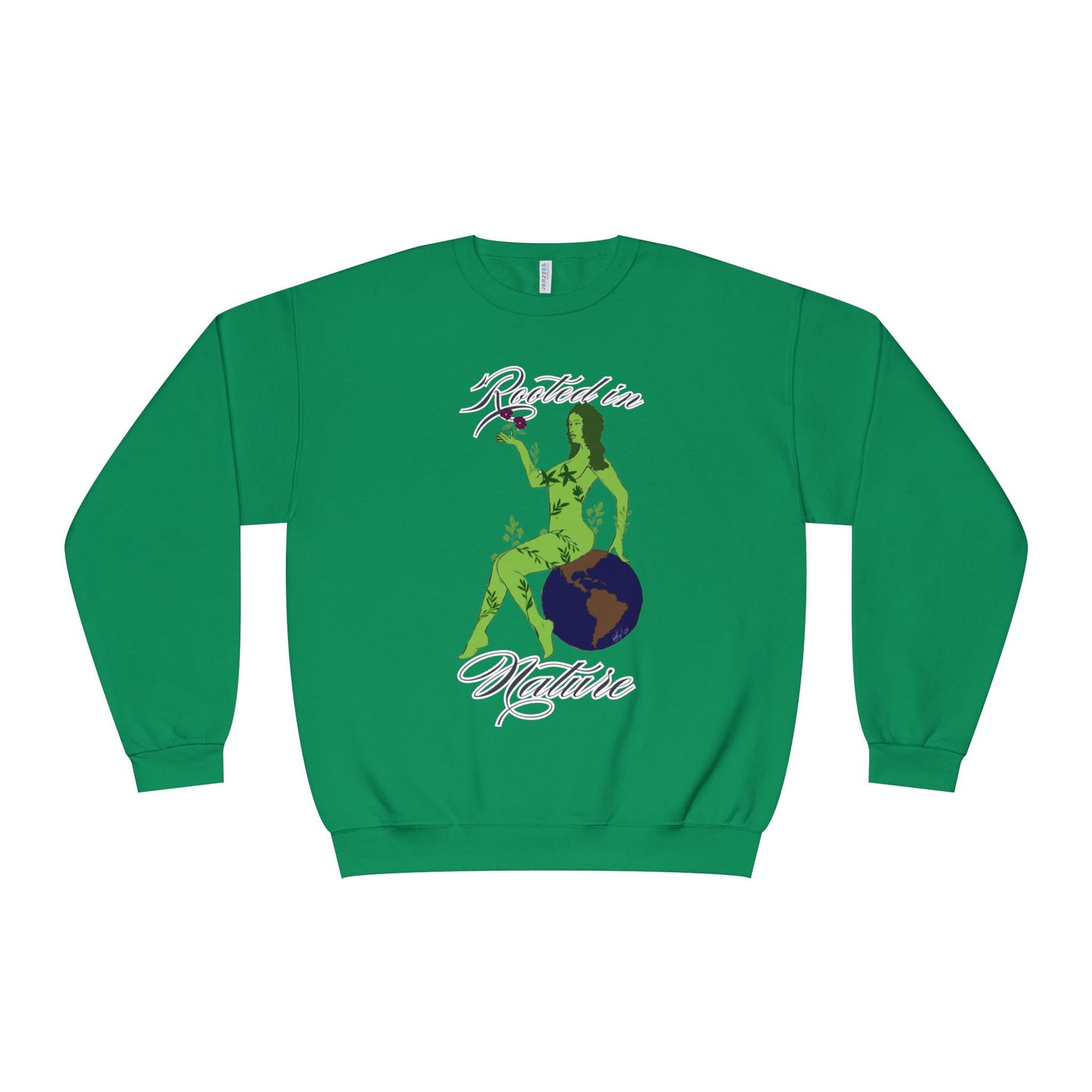 'Rooted in Nature' Crew Neck Sweatshirt