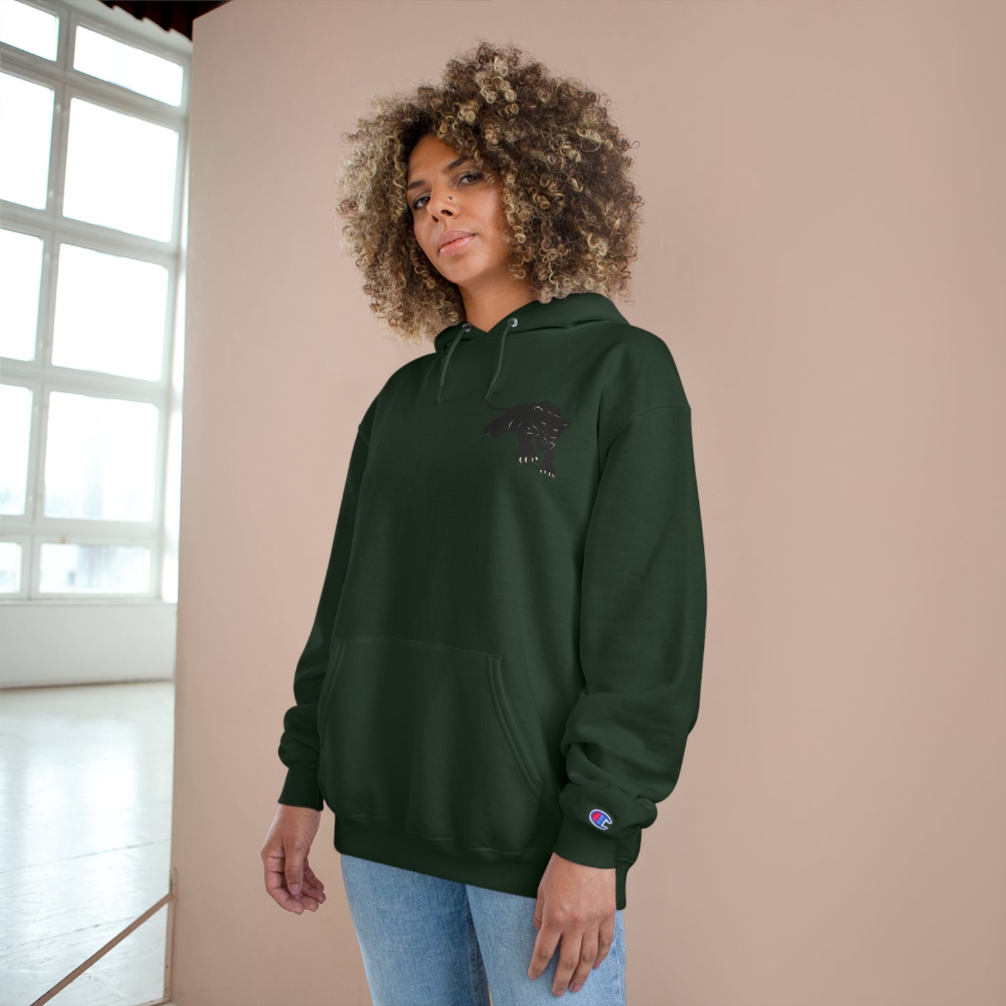 Diasporic Love Collection Champion Branded Hoodie