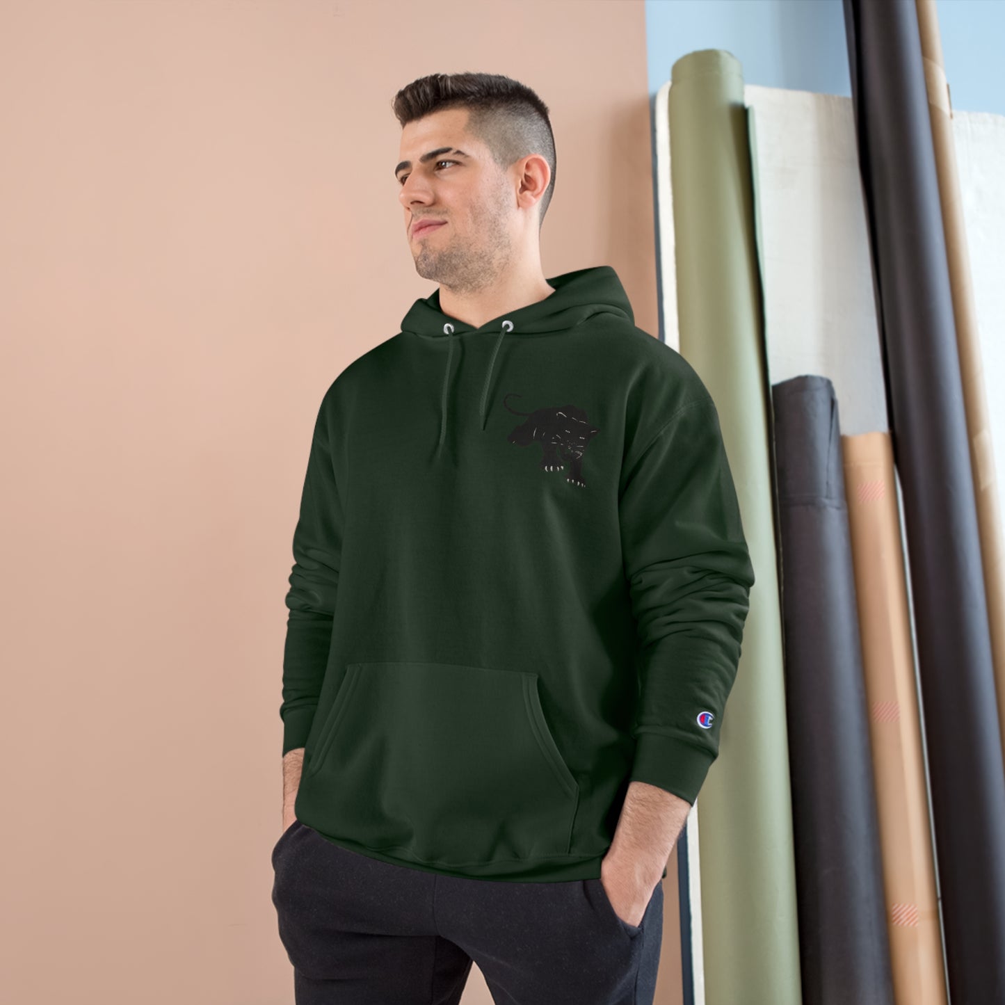 Diasporic Love Collection Champion Branded Hoodie