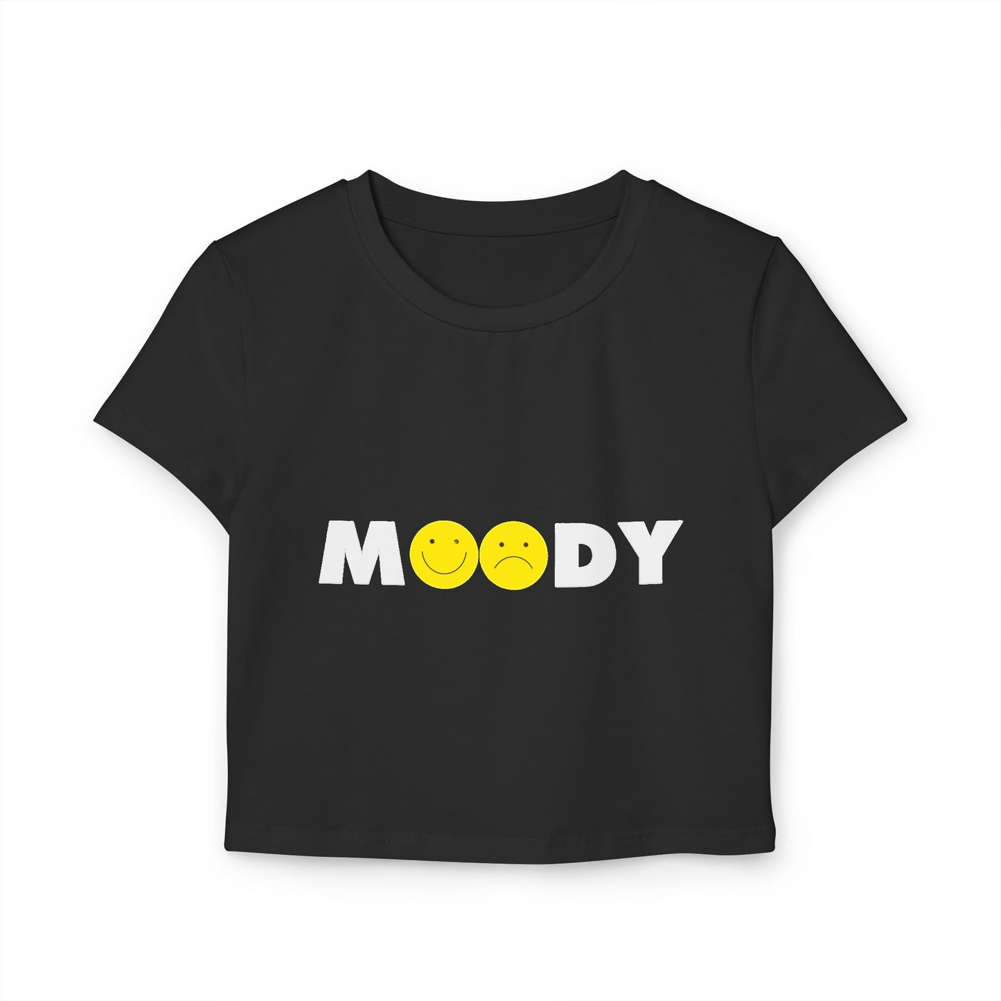 Moody Baby Cropped T shirt