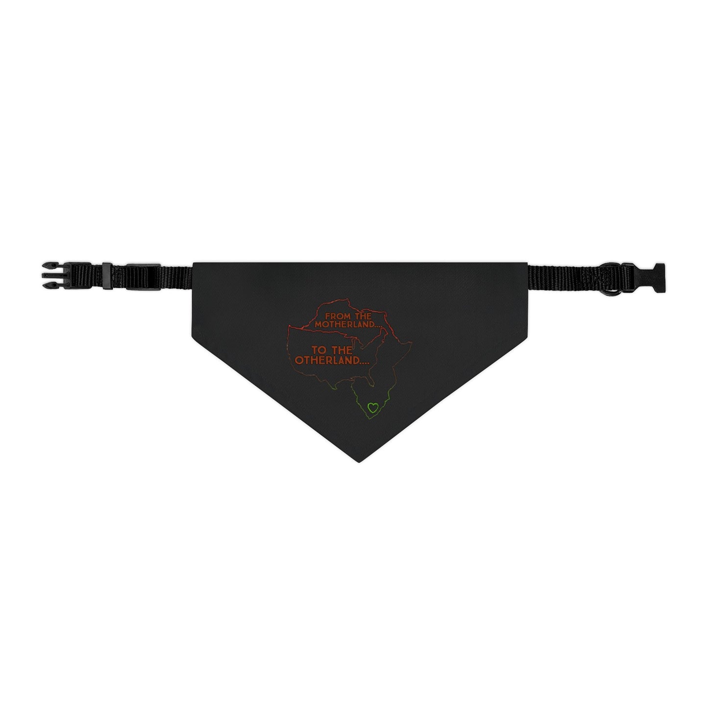 Diasporic Love Collection Pet Bandana Collar