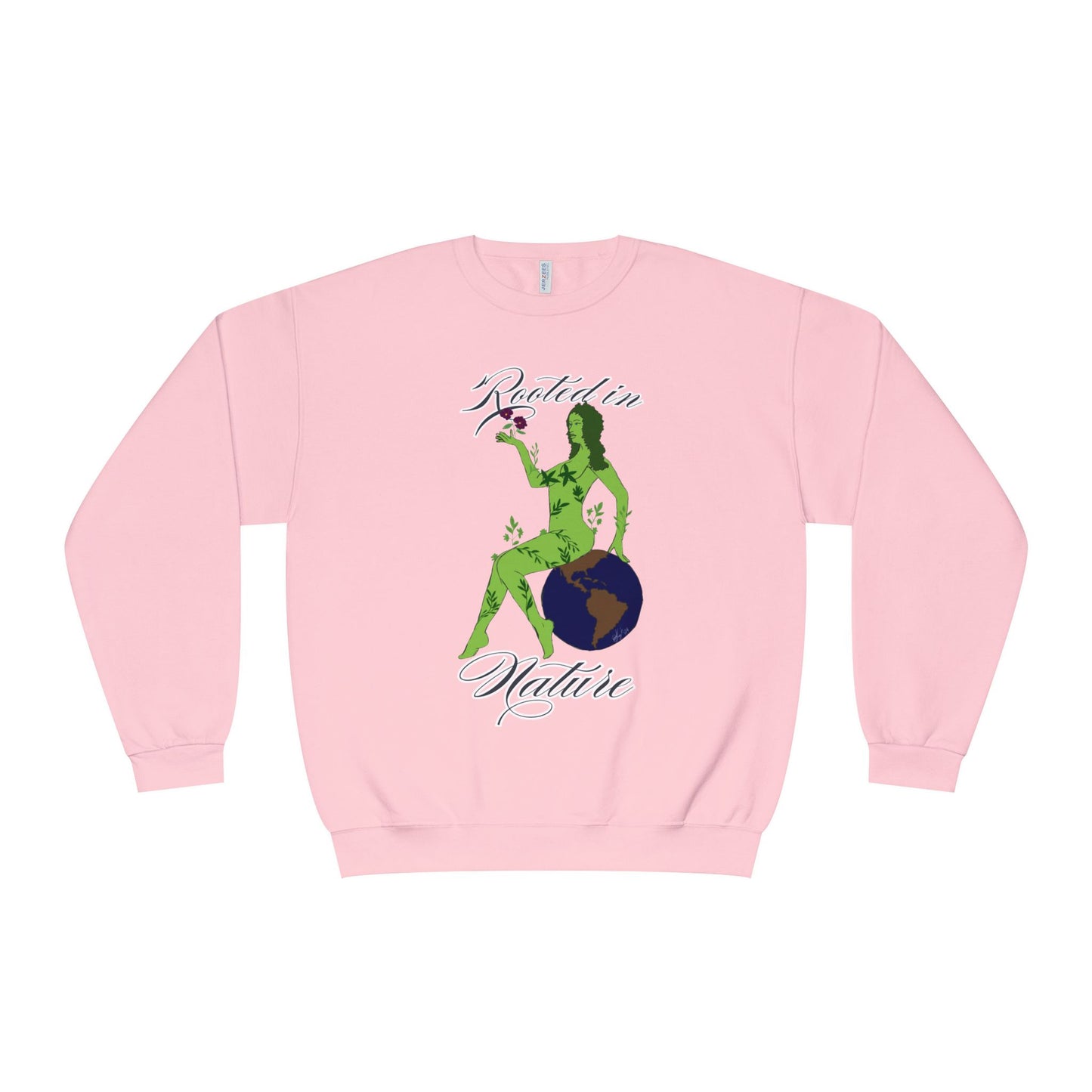 'Rooted in Nature' Crew Neck Sweatshirt