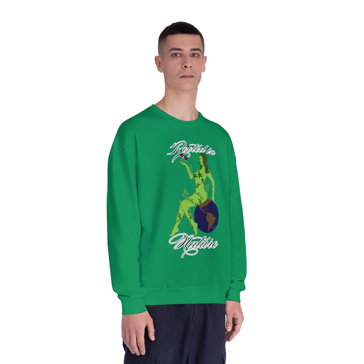 'Rooted in Nature' Crew Neck Sweatshirt