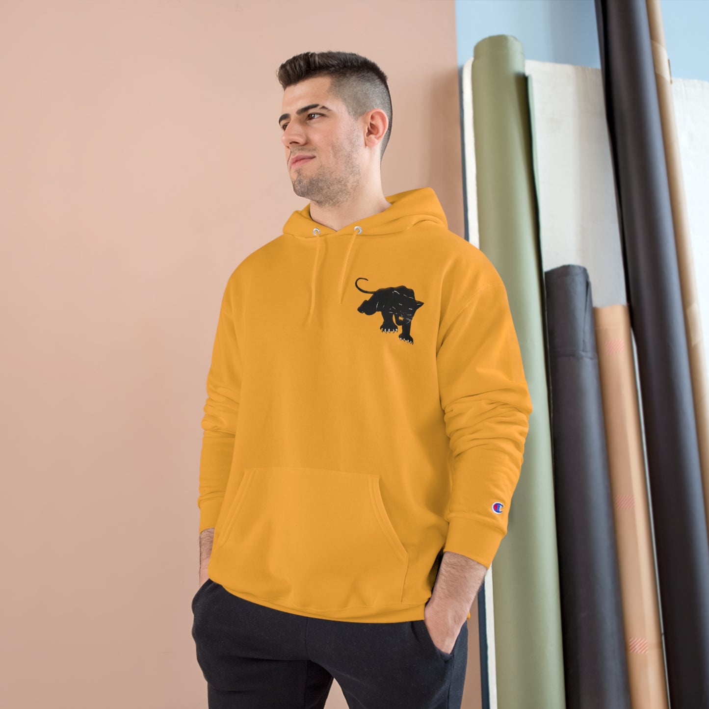 Diasporic Love Collection Champion Branded Hoodie