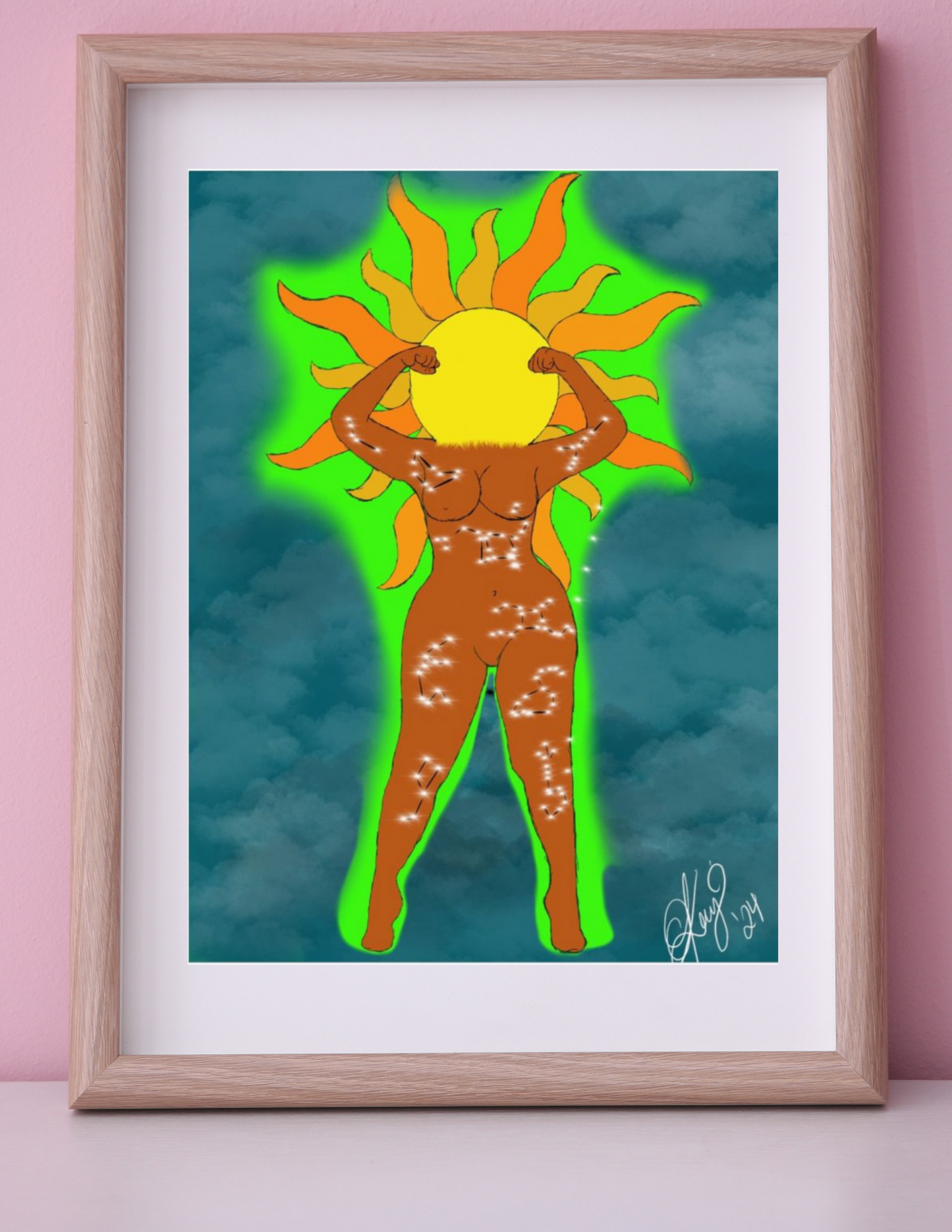 Luminary Goddess Poster