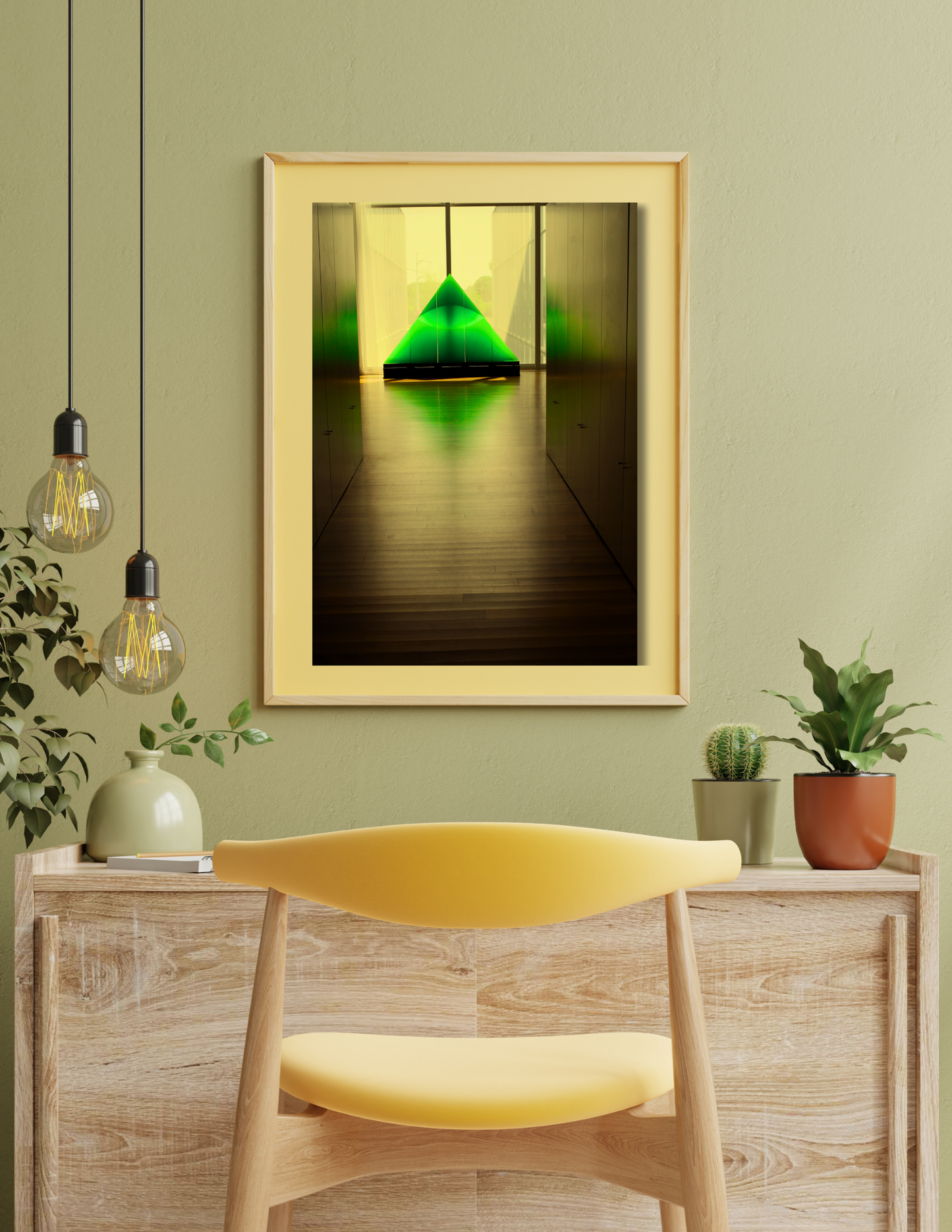 "Triple Reflections" Bill Colon (unframed)