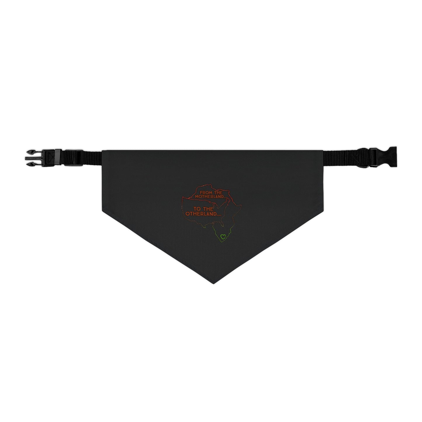 Diasporic Love Collection Pet Bandana Collar