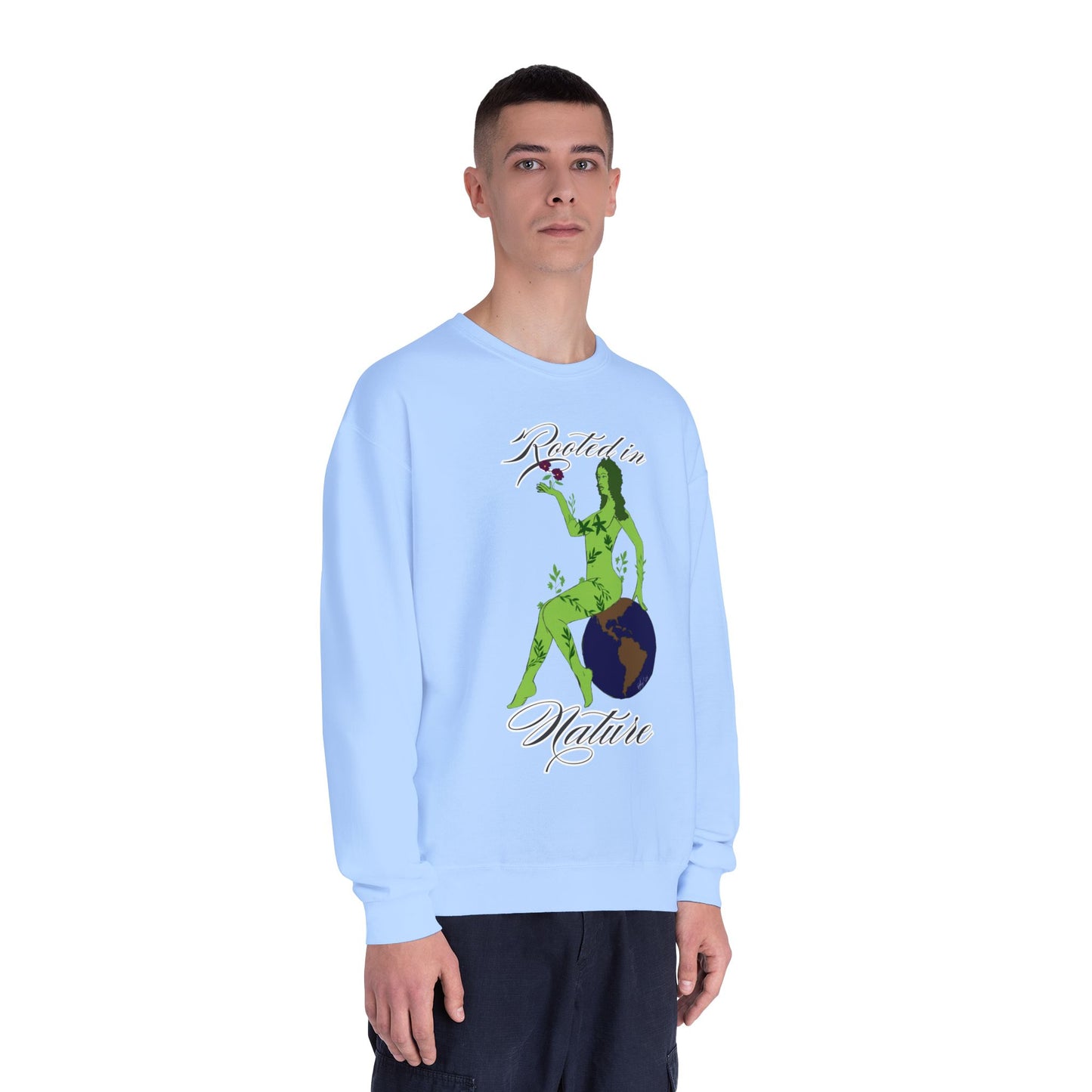 'Rooted in Nature' Crew Neck Sweatshirt