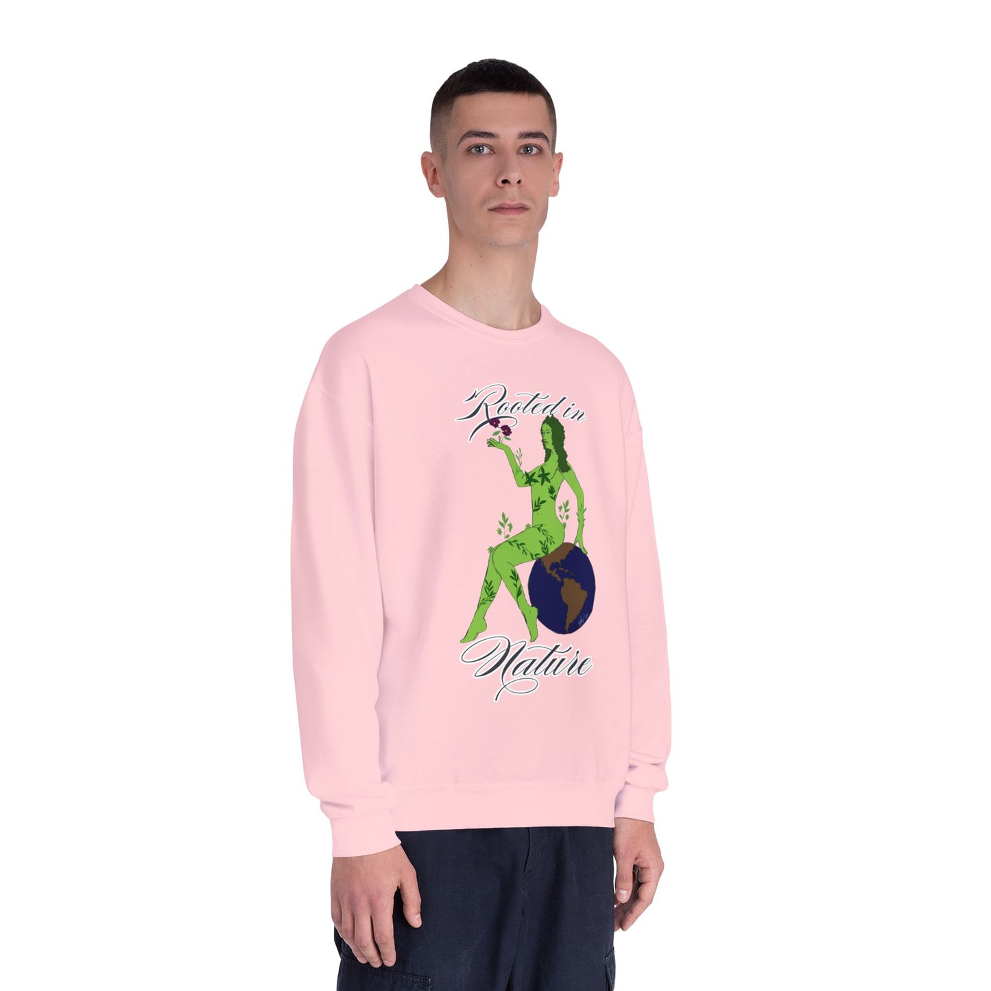 'Rooted in Nature' Crew Neck Sweatshirt