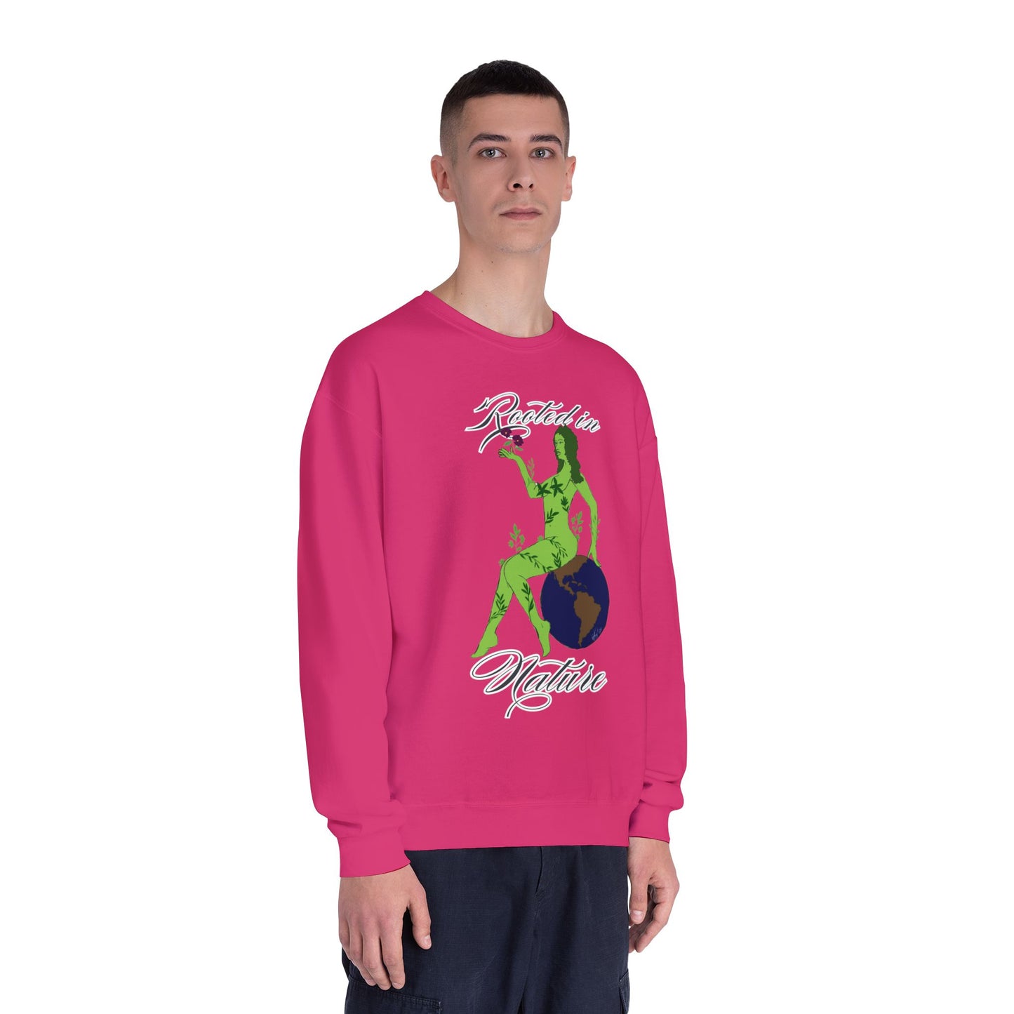 'Rooted in Nature' Crew Neck Sweatshirt