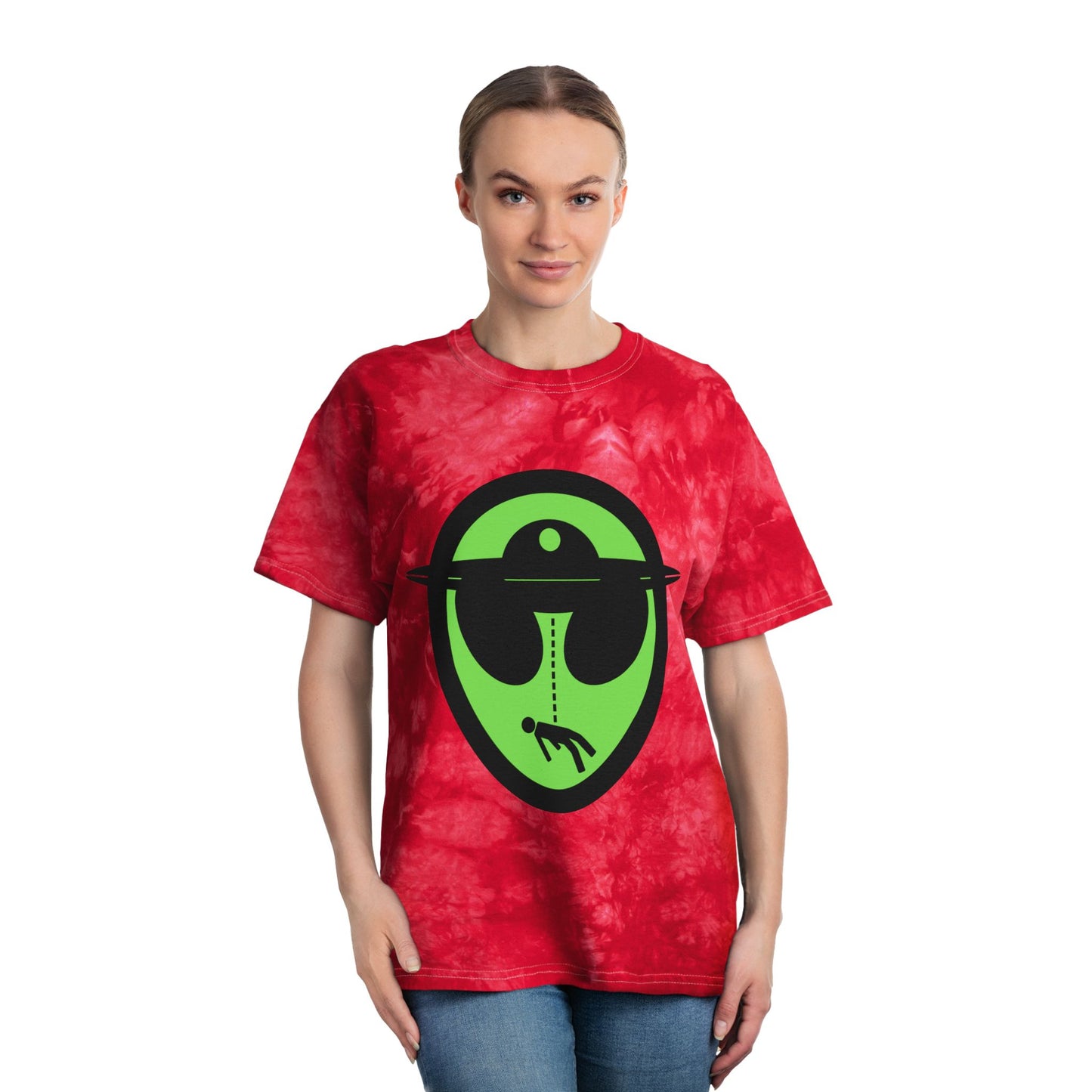 'OUTERVERSE' Tie-Dye T Shirt