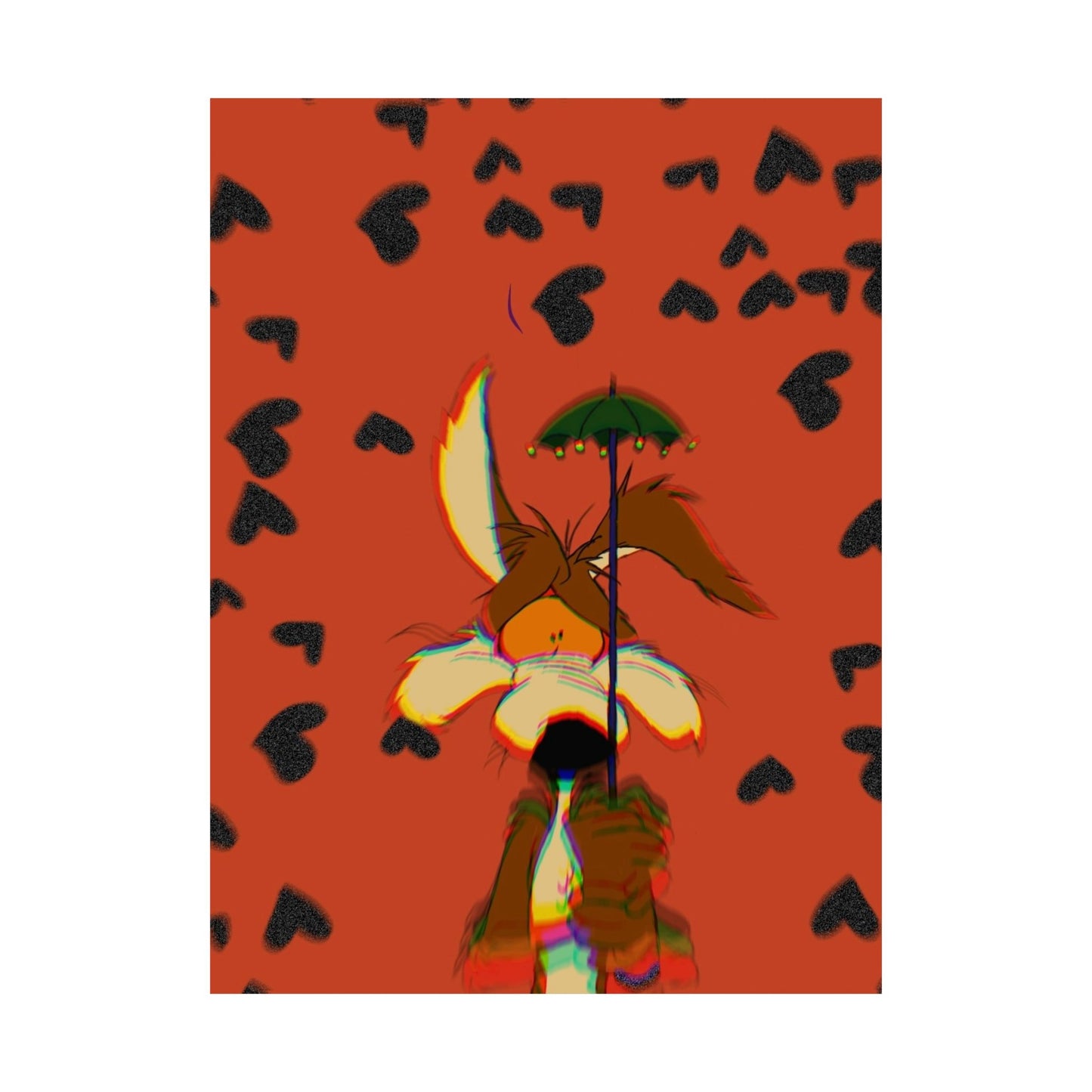 Love in the Air, Coyote in Despair Poster