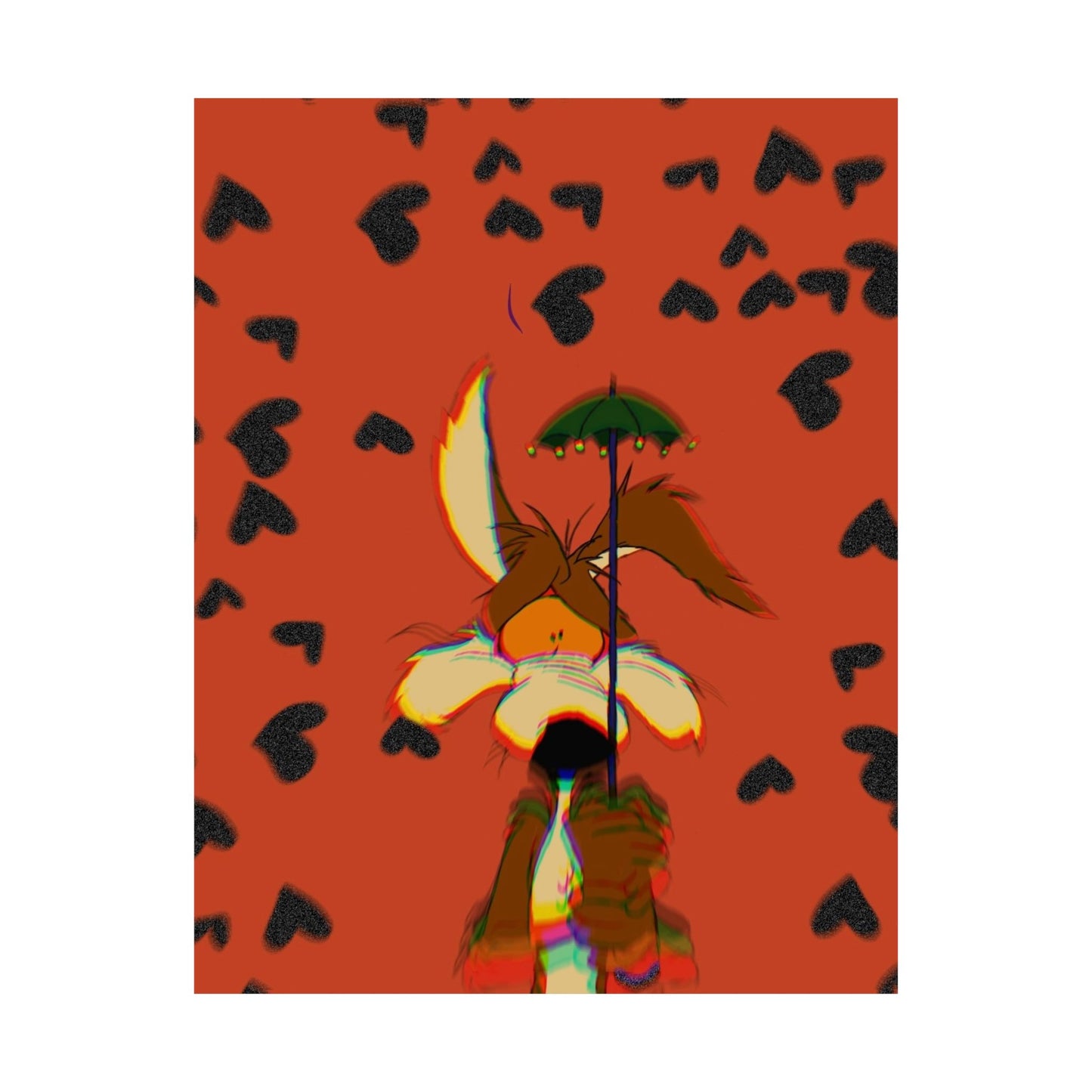 Love in the Air, Coyote in Despair Poster