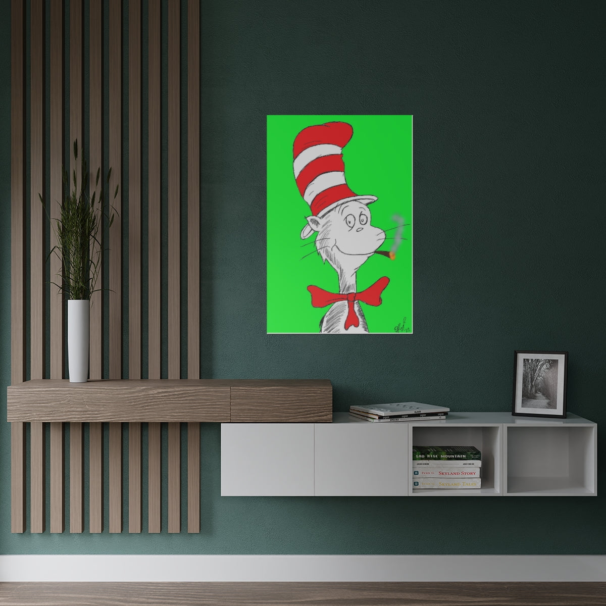 Cat in the HIzzat Poster