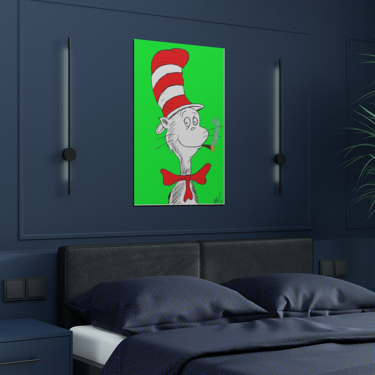 Cat in the HIzzat Poster