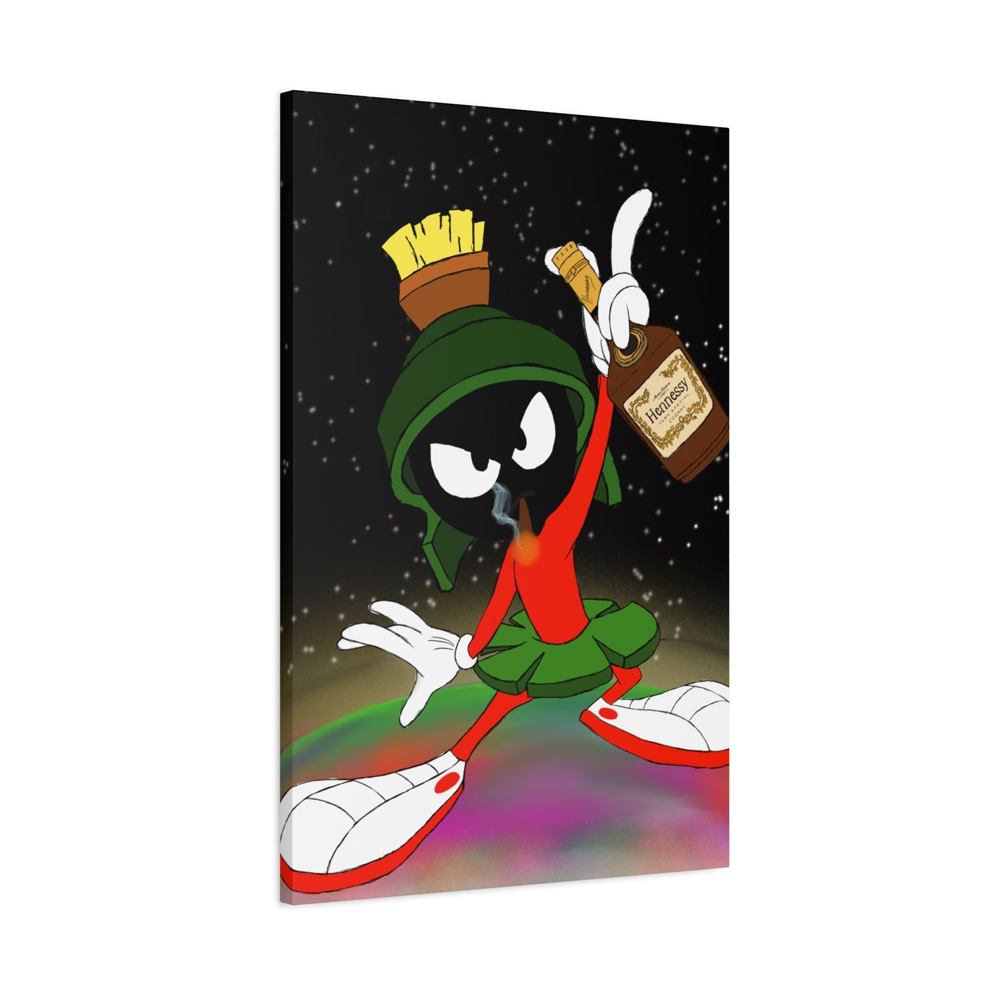 Lost in $pace Canvas Print