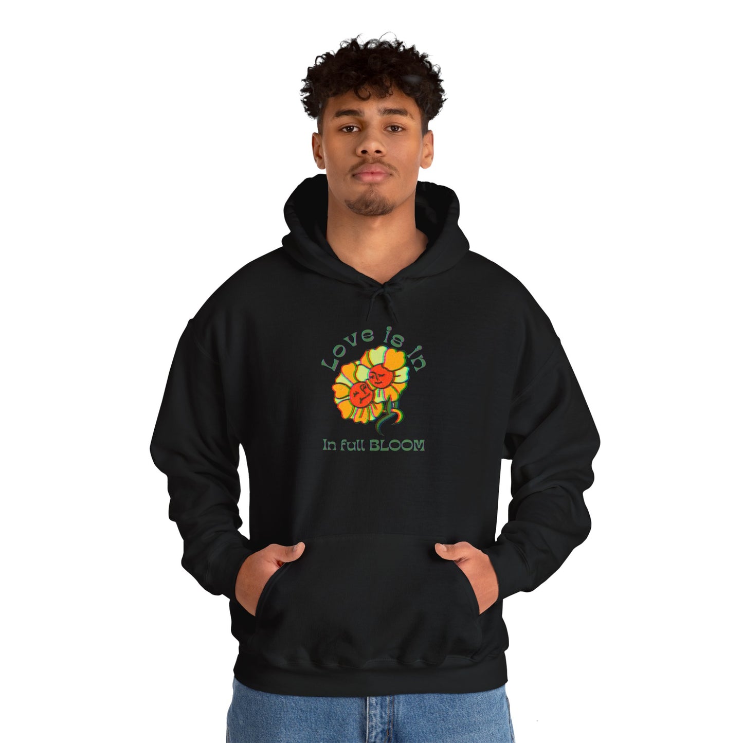 'Luv is in the air' Hooded Sweatshirt