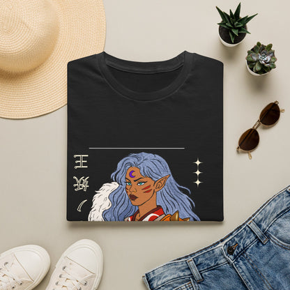 Silver Demon King Retro-inspired 90s Anime T Shirt