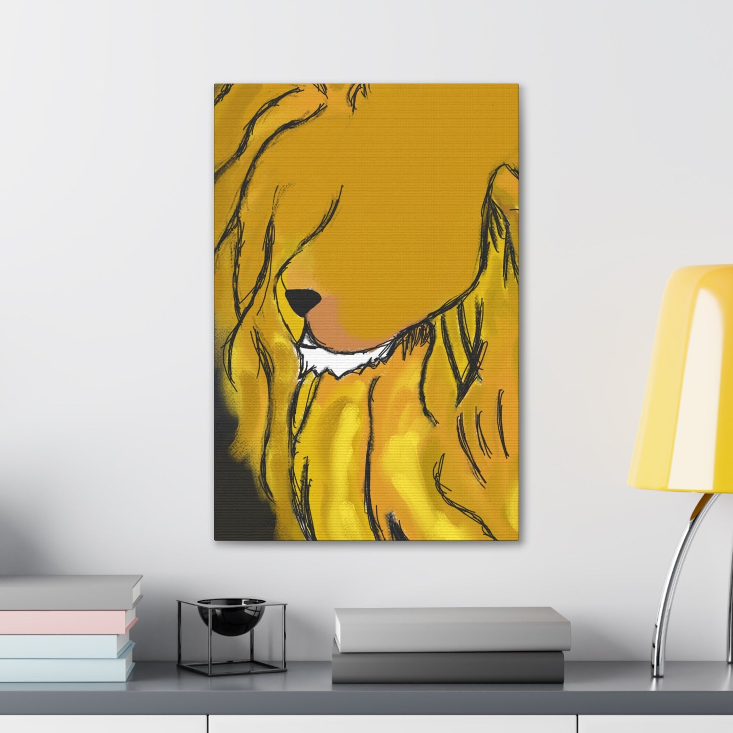 'What's a King Without a Crown?' Canvas