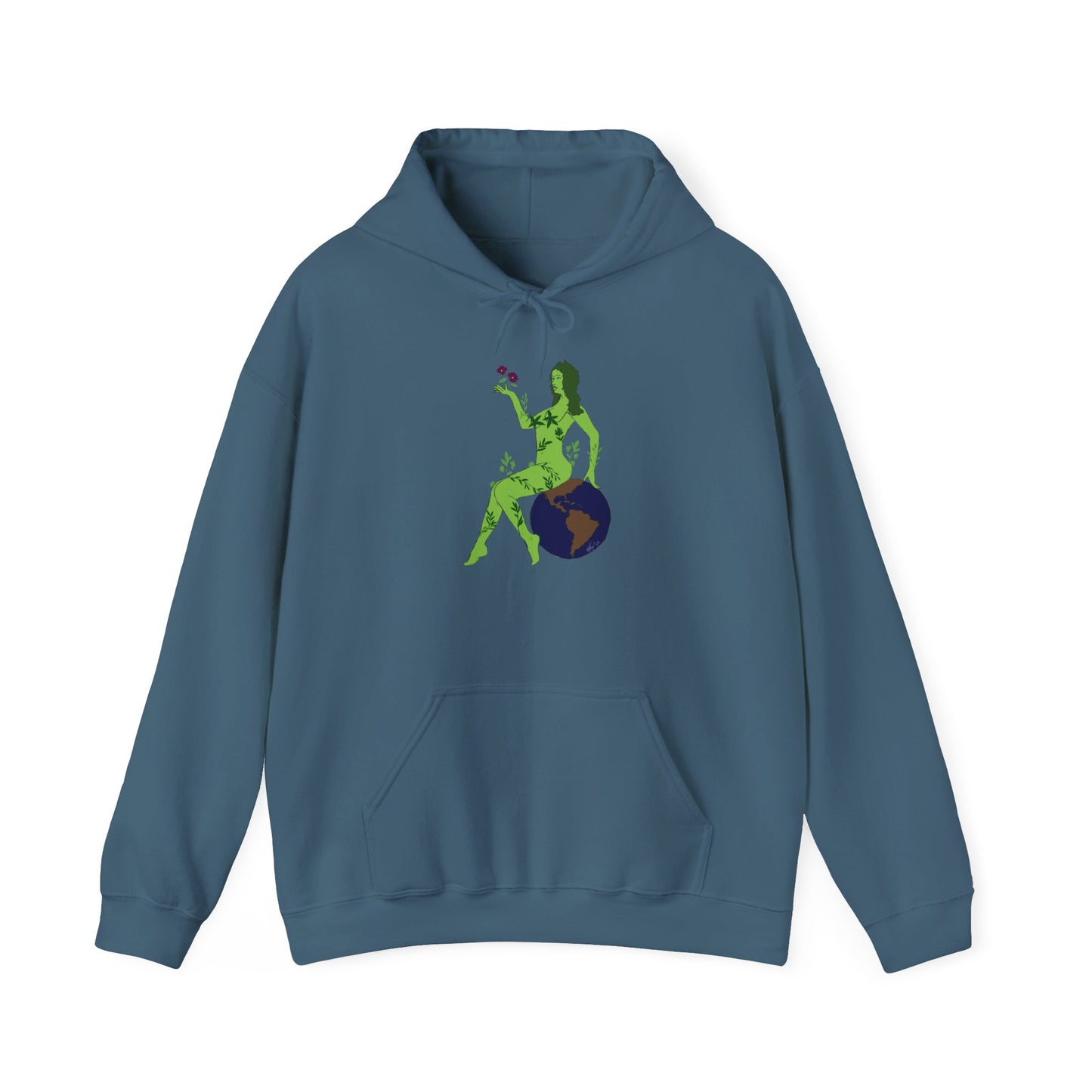 'Rooted in Nature" Hooded Sweatshirt