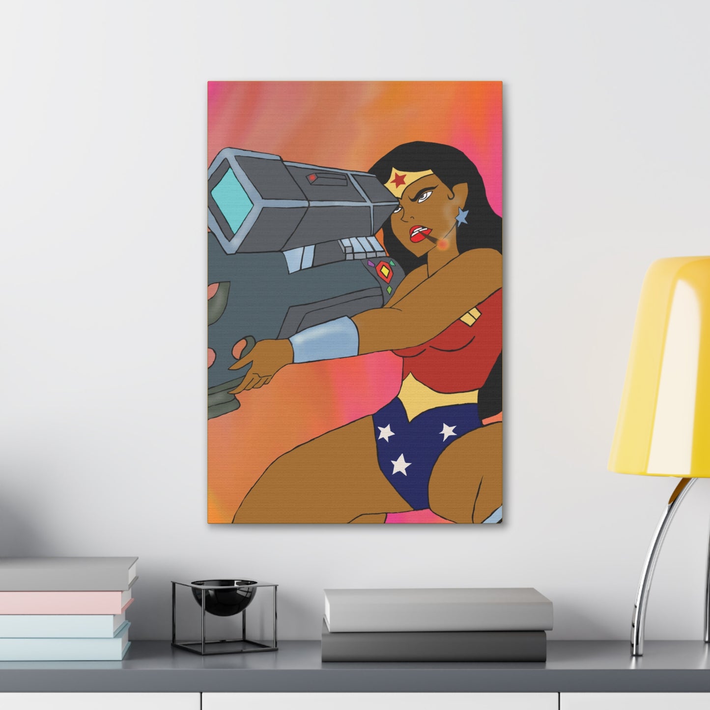 'Dirtyy Diana' canvas