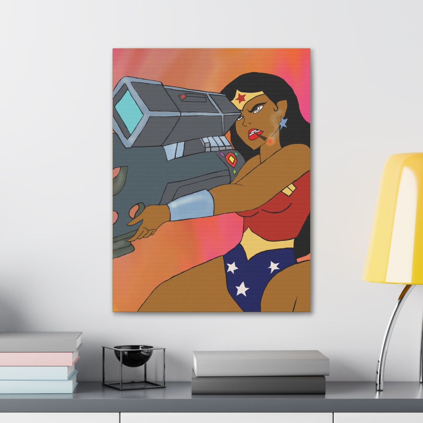 'Dirtyy Diana' canvas