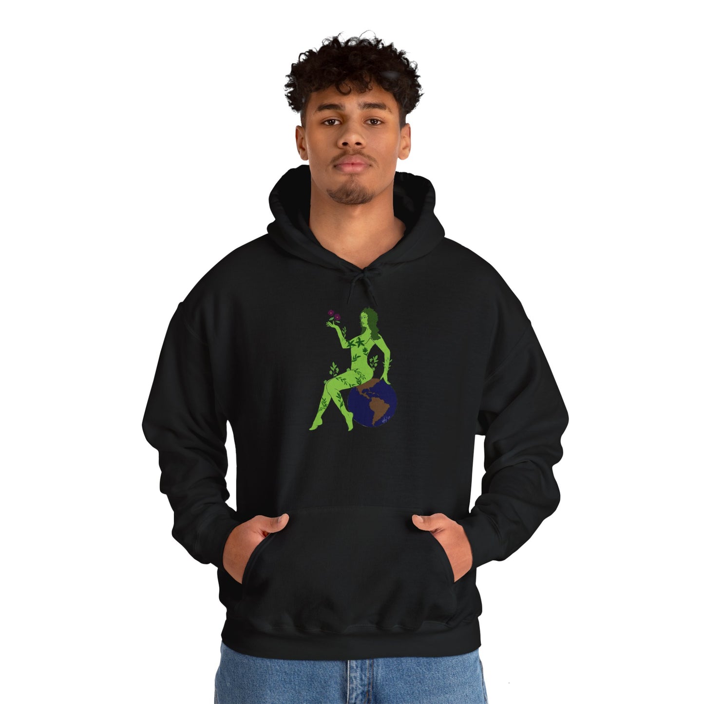 'Rooted in Nature" Hooded Sweatshirt