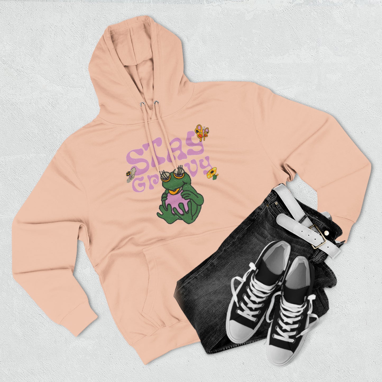 Stay groovy Pullover Hoodie