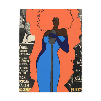 Cotton Club Fan Fare canvas