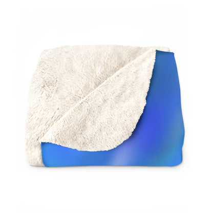 60x80 Caballo Azul Sherpa Lined Blanket