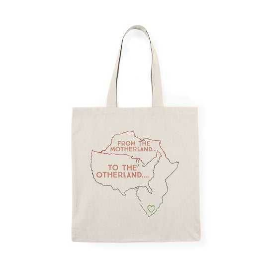 Diasporic Love Collection Natural Tote Bag