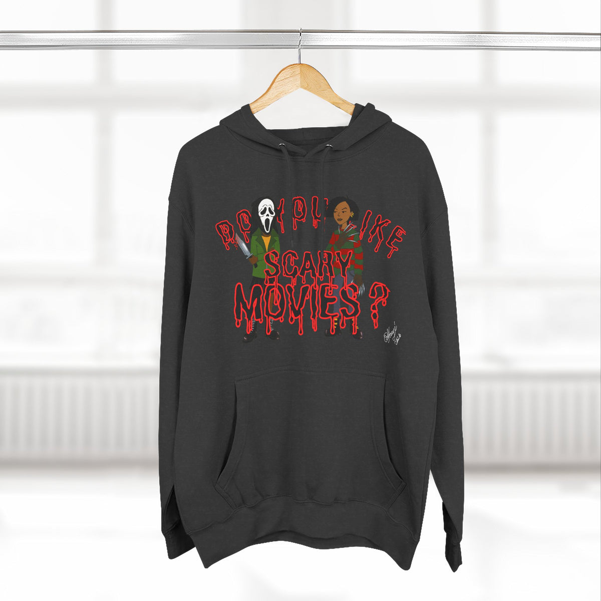 Daria Inspired Horror Movie Icons Hoodie | Okoye’s Artistry