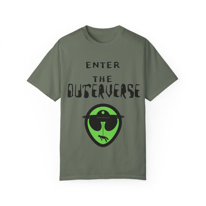 ENTER THE OUTERVERSE Garment-Dyed T-shirt