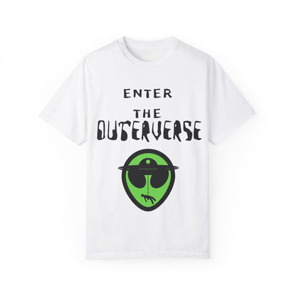 ENTER THE OUTERVERSE Garment-Dyed T-shirt