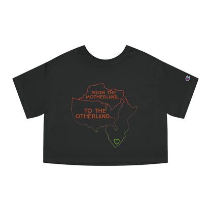 Diasporic Love Collection Champion Women's Heritage Cropped T-Shirt