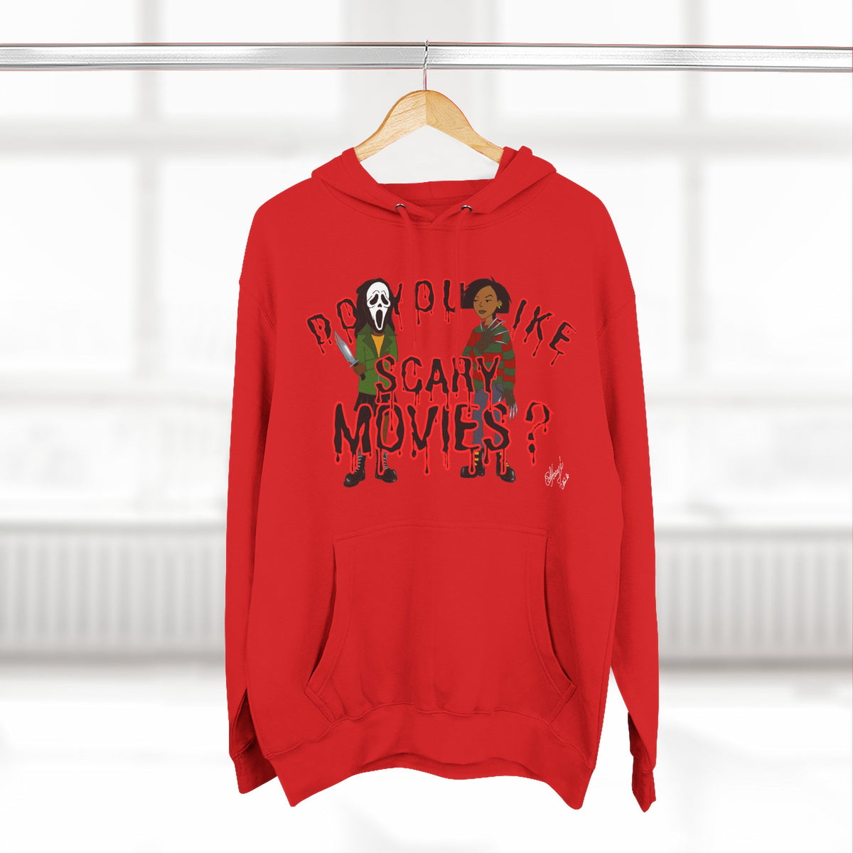 Daria Inspired Horror Movie Icons Hoodie | Okoye’s Artistry